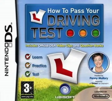 How to Pass Your Driving Test (Europe) box cover front